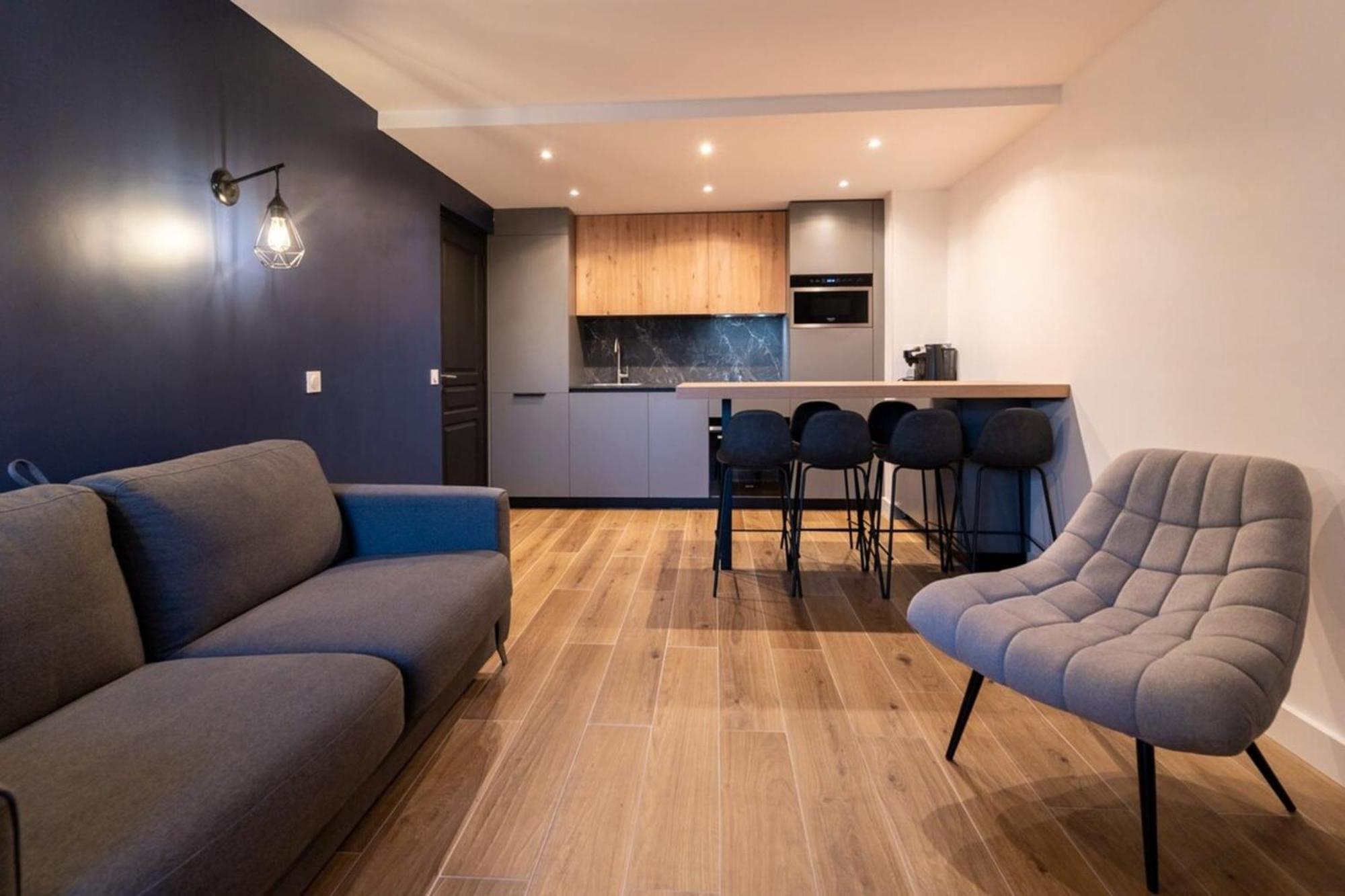 Renovated Flat For 5 P With Swimming Pool Tennis Court And Car Park 232 Apartment Le Touquet